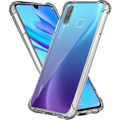 Techsuit Huawei P30 Lite Silikónové puzdro so zosilnenými hranami KP29964 transparentná