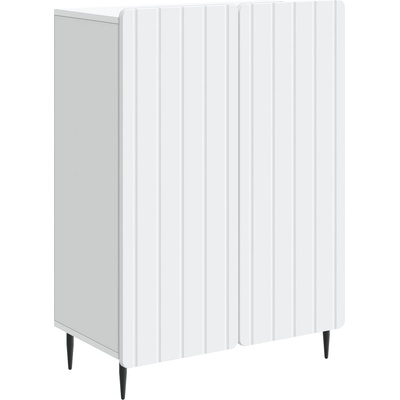 vidaXL Служебен шкаф Бяло 66 x 34, 5 x 92 см Инженерна дървесина (894355)