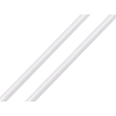 Prima-obchod Kulatá pruženka Ø4 mm, barva 1 bílá