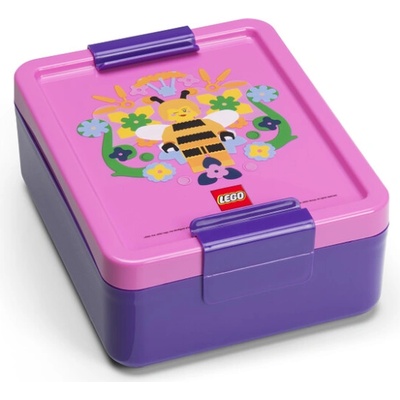 LEGO Bee box desiatový box fialová