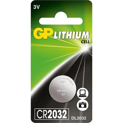 GP Batteries BATTERY GP Lithium CR2032 (GP-BL-CR2032-7C1)