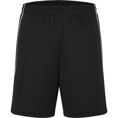 James & Nicholson Unisex športové šortky JN387 Black