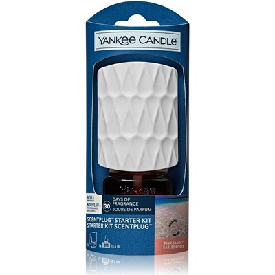 Yankee Candle Elektrický difuzér do zásuvky Organic Kit Pink Sands 18,5 ml