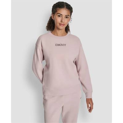 DKNY Блуза DKNY Women's Cotton Logo Crew Sweatshirt - Allure