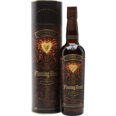 Compass Box Flaming Heart 5th Edition 48,9% 0,7 l (holá láhev)