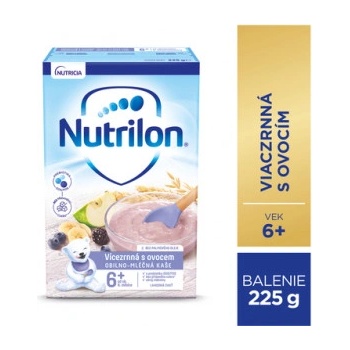 Nutrilon obilno-mliečna viaczrnná s ovocím 225 g