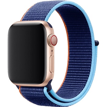 Eternico Airy na Apple Watch 42 mm/44 mm/45 mm Thunder Blue and Blue edge AET-AWAY-ThBlB-42