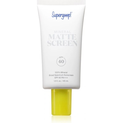 Supergoop! Mattescreen минерален крем SPF 40 45ml
