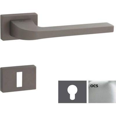 Tupai TI - SUPRA - RT 3097RT zamak – kl./ kl. – PZ – 52x52mm Chrom broušený
