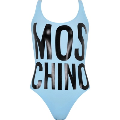 Moschino Bold Logo Swimsuit - Blue 0305