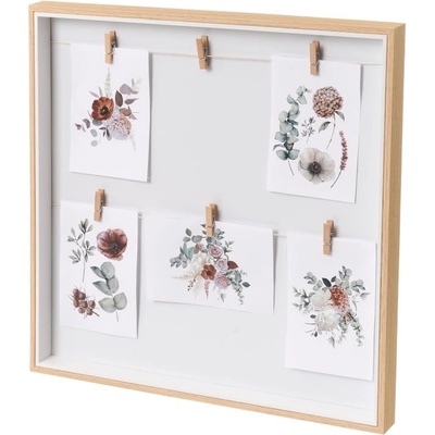 Unimasa Рамка за стена в естествен цвят 43x43 cm - Casa Selección (803548)