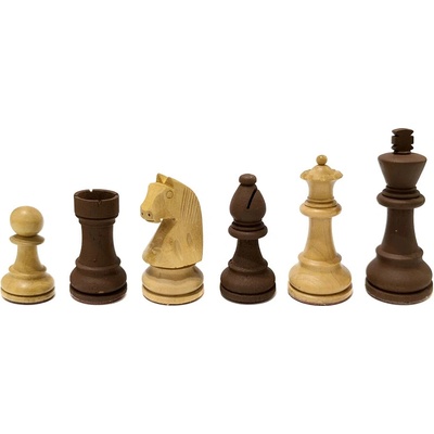 Philos Spiele Šachové figúrky Artuš 78mm hnedé s dvojitým závažím (AKČNÁ CENA)