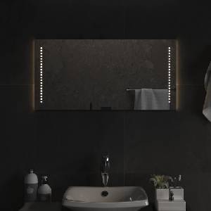 vidaXL LED огледало за баня, 40x80 см (3154049)