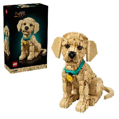 Icons Golden Retriever Puppy - Animal Figure 11384 64 - Multi