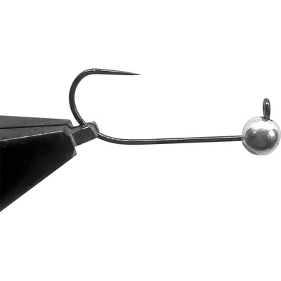 Jigovky.cz HD BARBLESS SILVER vel.4 0,9g 5ks