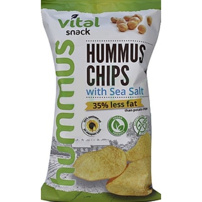 Golden Snack Hummus chipsy s mořskou solí 65g