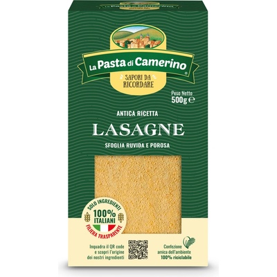 La Pasta di Camerino vaječné cestoviny Lasagne 12 x 0,5 kg