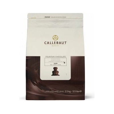 Callebaut Čokoláda do fontán hořká 57,6% 2,5kg