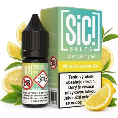 Sic! Salts Lemon Tea Ice 10 ml 10 mg