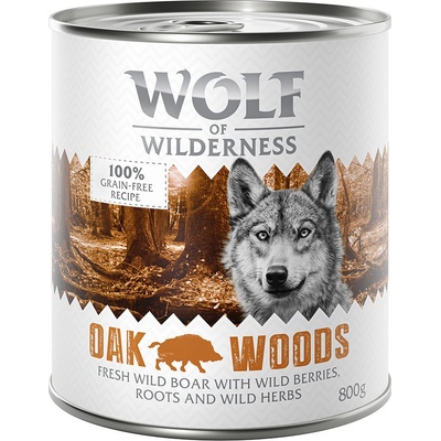 Wolf of Wilderness Adult Wild Hills kačacie 6 x 800 g