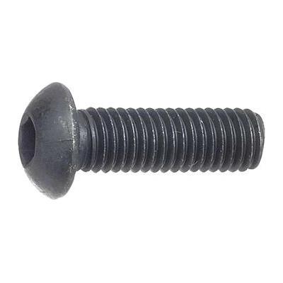 Šroub se zaoblenou hlavou ISO7380-1 vn.šestihran M5x30, 10.9 ocel surová (500 ks)