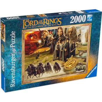Ravensburger Пъзел Ravensburger от 2000 части - Властелинът на пръстените: Задругата на пръстена (16927)