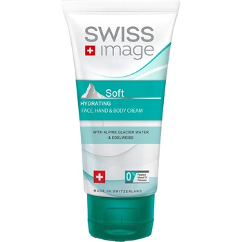 Swiss Image Body Care Soft Hydrating Face, Hand & Body Cream хидратиращ крем за лице, ръце и тяло 75 мл