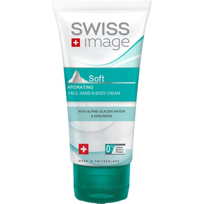 Swiss Image Body Care Soft Hydrating Face, Hand & Body Cream хидратиращ крем за лице, ръце и тяло 75 мл