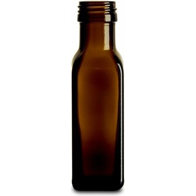 Skleněná lahev Marasca 100 ml olivová - PP 31,5