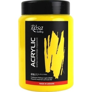 Rosa Gallery АКРИЛНА боя Cadmium Yellow Light (616) 400 ml 1 бр (324161616)