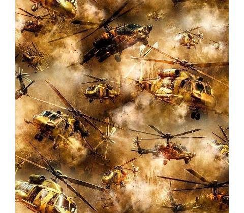 Teplákovina digital - Helikoptéra
