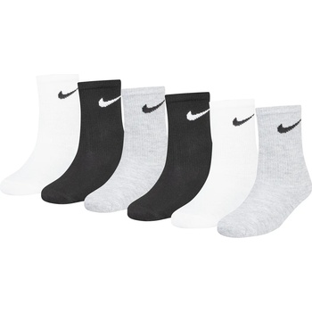 Nike Детски чорапи Nike 6 Pack of Crew Socks Childrens - Mixed