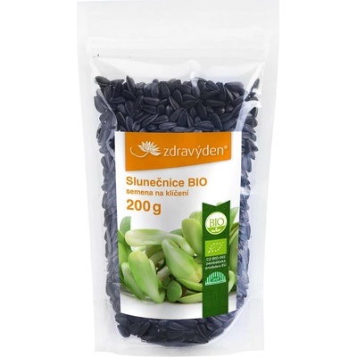 Zdravý den Slnečnica BIO semená na klíčenie 200 g