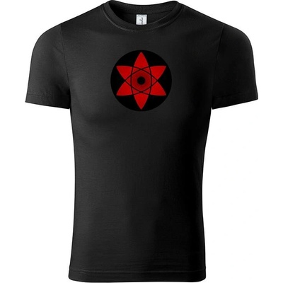 Naruto tričko Mangekyo Sharingan Sasuke černá