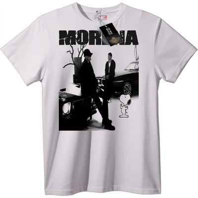 NOONEBRAND Тениска Мафиотска сцена - 6XL, White