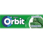 Orbit Дъвки на дражета с аромат на мента Spearmint, 14 g (10470754)