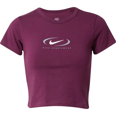 Nike Sportswear Тениска 'Swoosh' червено, размер M