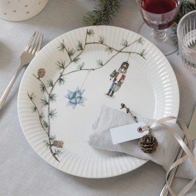 Kahler Hammershoi Obedový tanier Christmas 27 cm