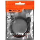 Canyon CNE-USBM1B USB 2.0 micro USB, 1m, černý