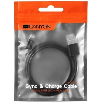 Canyon CNE-USBM1B USB 2.0 micro USB, 1m, černý