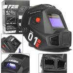 Mar-Pol Саморегулиращ се заваръчен шлем 4 сензора, филтър + LED profi 40266 (M79390)