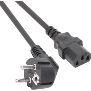 Makki Захранващ Шуко > IEC C13 - 3.0m (MAKKI-CE021-3.0m-1.5mm)