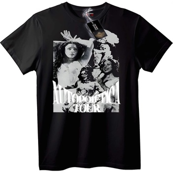 NOONEBRAND Тениска Almaband Турне - 2XL, Black