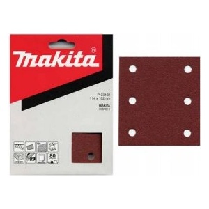 Makita Шлайфхартия MAKITA 114x140 мм K80, 50 бр. P-36619 (P-36619)