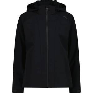 CMP Дамско софтшел яке Cmp Women's Jacket Zip Hood Stretch Softshell Softshell jacket - Antracite - размер 36 (EU) (103-2543-0112)