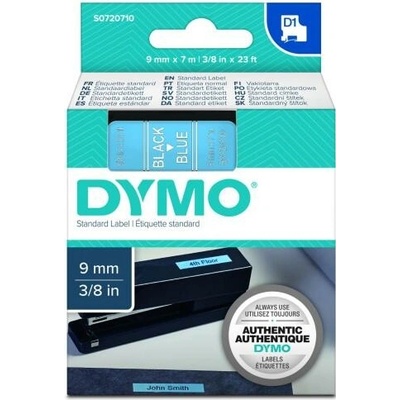 páska do štítkovača DYMO D1 40916 polyester Farba pásky: modrá Farba písma:čierna 9 mm 7 m