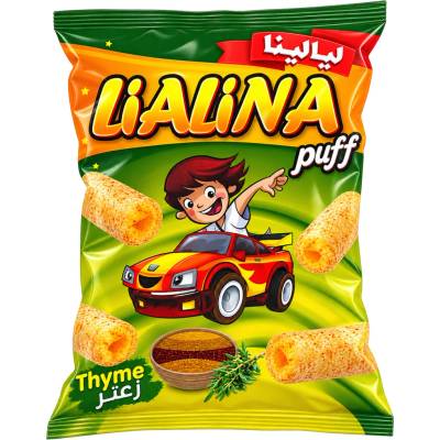 Lialina Kukuřičné brambůrky tymián 50 g