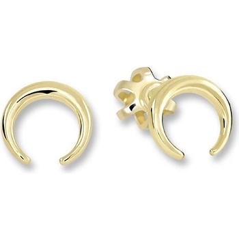 Soliter Drobné minimalistické náušnice zo žltého zlata 231 001 00642