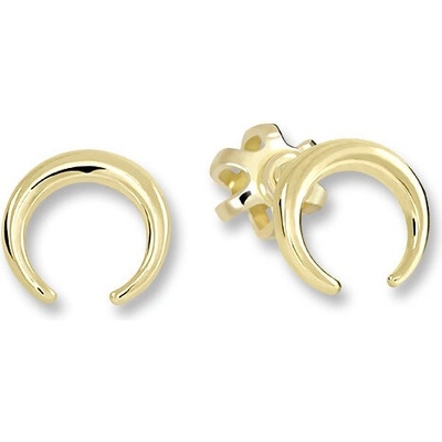 Soliter Drobné minimalistické náušnice zo žltého zlata 231 001 00642