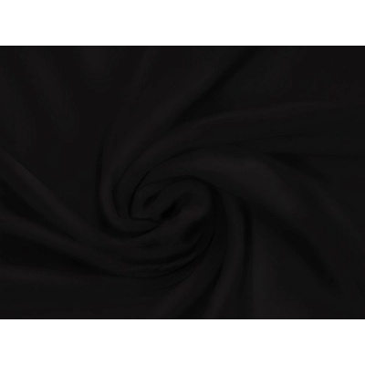 Hladká premium minky černá (black) 380g